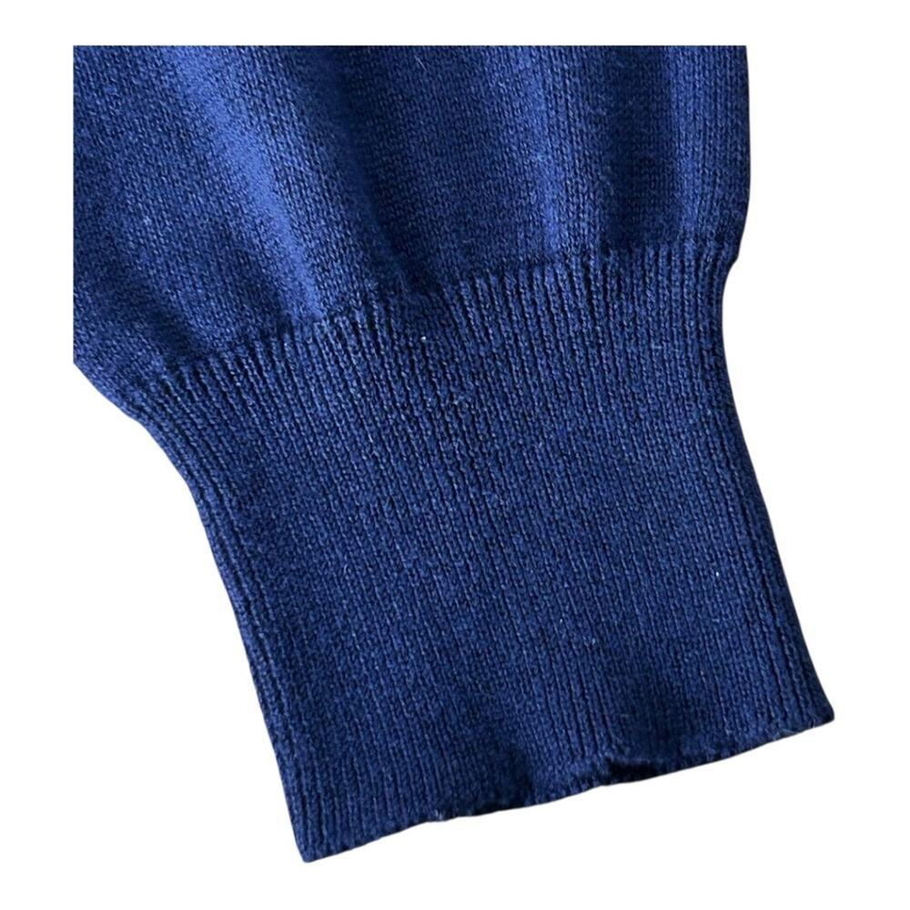 Majorelle Charlotte Jumpsuit Off The Shoulder Long Sleeve Navy Blue Small - Picture 7 of 9